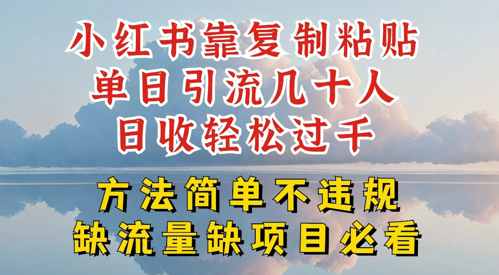 你还在做小红书图文带货和接商单吗，限流就算了，还不赚钱，现在最变态的赚钱方法，还得是暴力引流，私域变现